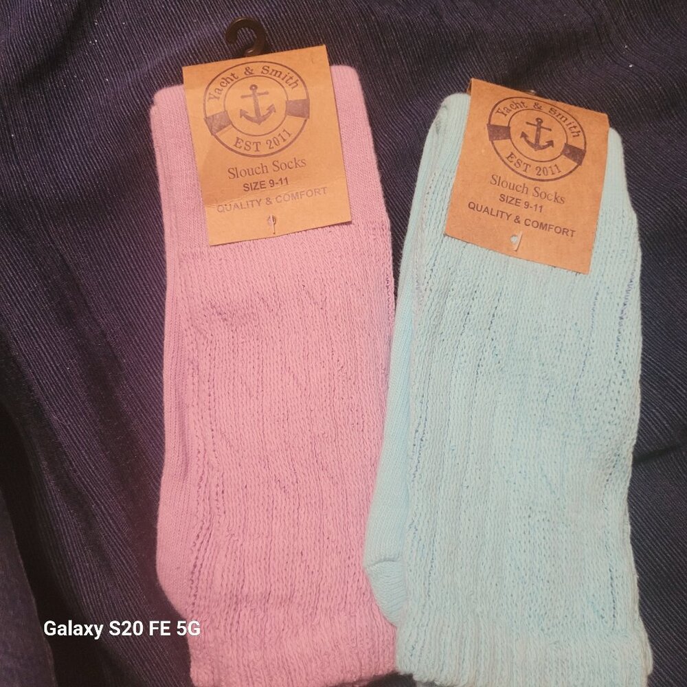 Yacht and Smith scrunch socks
